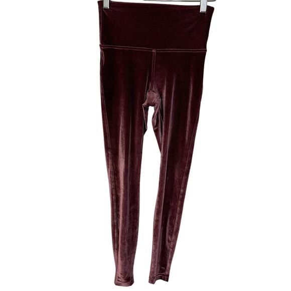 Lululemon Wunder Lounge High-Rise Tight 28" Velvet Garnet Women's 4 - Picture 2 of 12